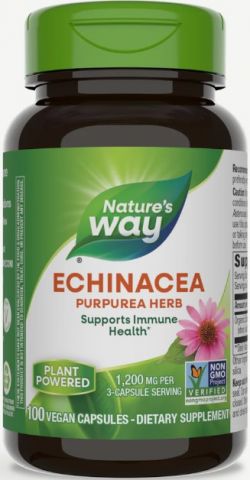 Echinacea, 400mg, 100 Capsules